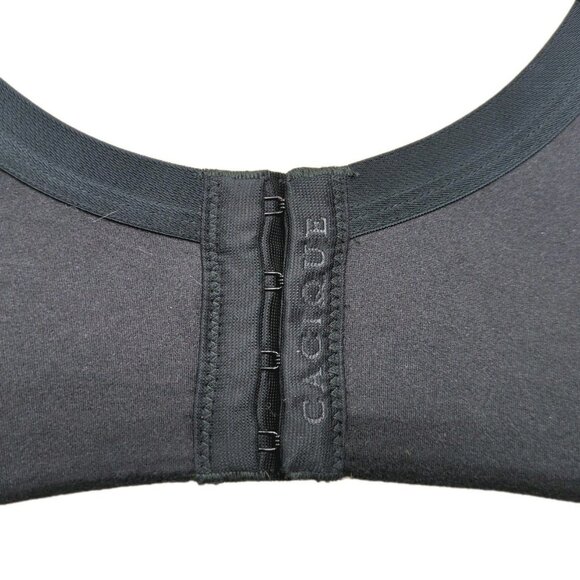 Lane Bryant Cacique Bra Intuition Full Coverage Lined Black 42DD - Picture 7 of 10